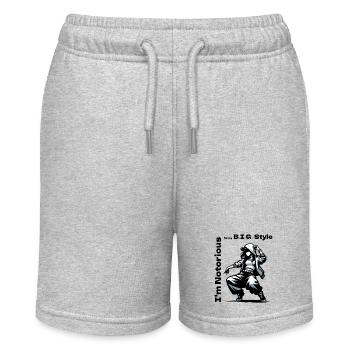 I m Notorious for my B I G Style - Short bio MINI BOLTER Stanley/Stella Ado - gris chiné - Devant