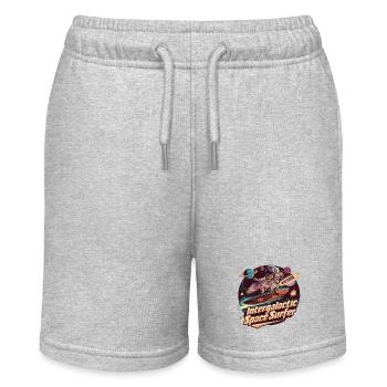 INTERGALAKTISCHER WELTRAUMSURFER - Stanley/Stella Teenager Bio-Joggingshorts MINI BOLTER - Grau meliert - Vorne