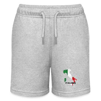 Italy - Stanley/Stella MINI BOLTER Organic Teen Jogging Shorts - heather grey - Front