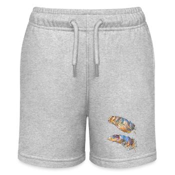 Pen - Stanley/Stella MINI BOLTER Organic Teen Jogging Shorts - heather grey - Front