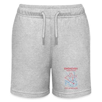 Eindhoven, Marathon – 2025 - Niederlande - Stanley/Stella Teenager Bio-Joggingshorts MINI BOLTER - Grau meliert - Vorne