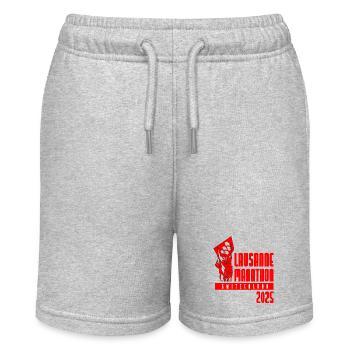 Lausanne Marathon - 2025 - Schweiz - Stanley/Stella Teenager Bio-Joggingshorts MINI BOLTER - Grau meliert - Vorne