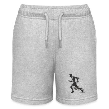 Sprinter Colorsplash Sprintender Sprint - Stanley/Stella Teenager Bio-Joggingshorts MINI BOLTER - Grau meliert - Vorne
