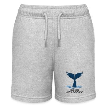 Dive deep into Science - Stanley/Stella MINI BOLTER Organic Teen Jogging Shorts - heather grey - Front