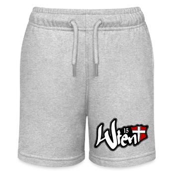 Wien 15 Fünfhaus - Stanley/Stella Teenager Bio-Joggingshorts MINI BOLTER - Grau meliert - Vorne