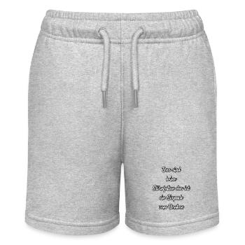 Dictons drôles Professeur - Short bio MINI BOLTER Stanley/Stella Ado - gris chiné - Devant