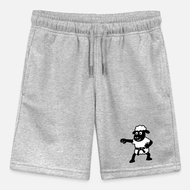 Karate Schaf Stanley/Stella Teenager Bio-Joggingshorts MINI BOLTER