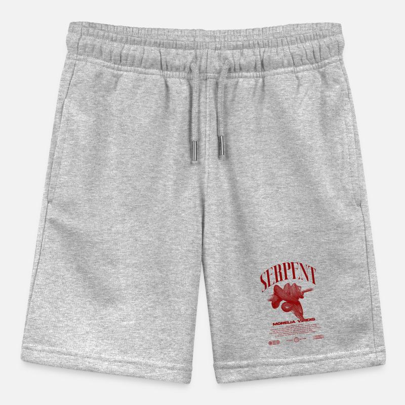 Green Tree Python Modern Reptile Keeper Streetwear Stanley/Stella MINI BOLTER Organic Teen Jogging Shorts