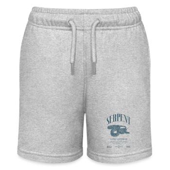 Gardien de reptiles python réticulé Streetwear - Short bio MINI BOLTER Stanley/Stella Ado - gris chiné - Devant
