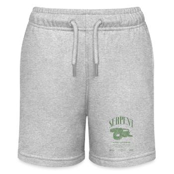 Gardien de reptiles python réticulé Streetwear - Short bio MINI BOLTER Stanley/Stella Ado - gris chiné - Devant