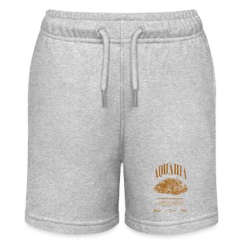 Oscar Fish Keeper Modern Streetwear - Stanley/Stella MINI BOLTER Organic Teen Jogging Shorts - heather grey - Front