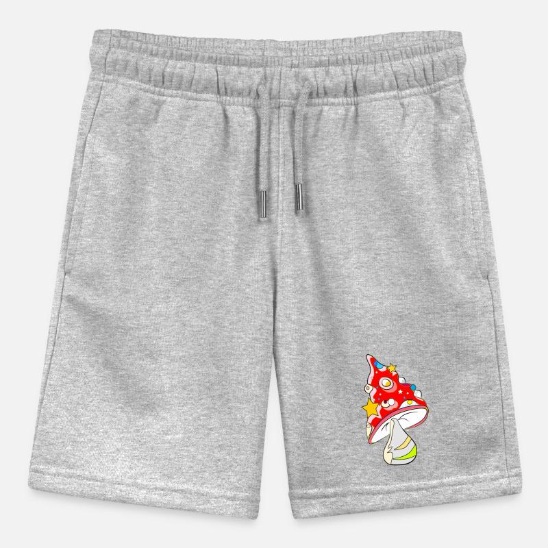 Red mushroom - fly agaric Stanley/Stella MINI BOLTER Organic Teen Jogging Shorts