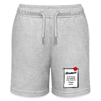 Humour Dicton Blagues - Short bio MINI BOLTER Stanley/Stella Ado - gris chiné - Devant