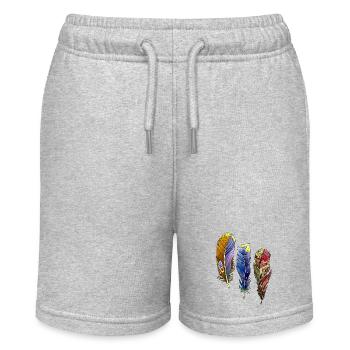 Pen - Stanley/Stella MINI BOLTER Organic Teen Jogging Shorts - heather grey - Front