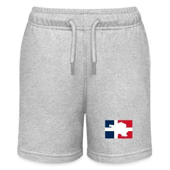 Vive la Sarre - Stanley/Stella Teenager Bio-Joggingshorts MINI BOLTER - Grau meliert - Vorne