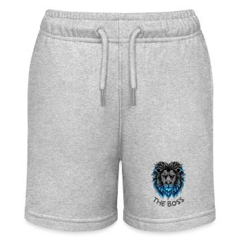 THE KING - Stanley/Stella MINI BOLTER Organic Teen Jogging Shorts - heather grey - Front