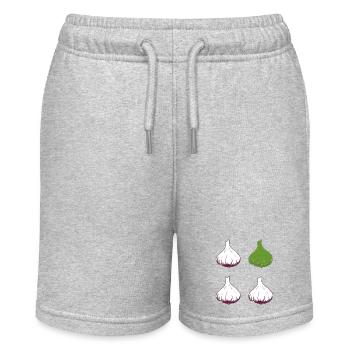 Ail 4 - Short bio MINI BOLTER Stanley/Stella Ado - gris chiné - Devant