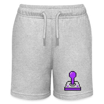 Arcade Joystick Retro Konsole - Stanley/Stella Teenager Bio-Joggingshorts MINI BOLTER - Grau meliert - Vorne