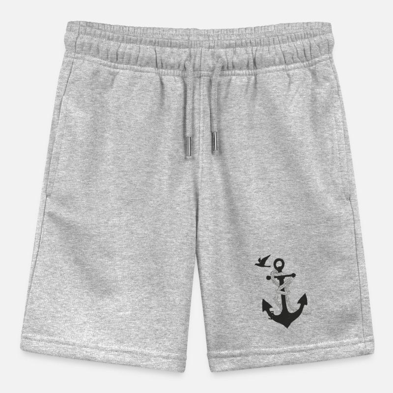 Anker mit Möwe Stanley/Stella Teenager Bio-Joggingshorts MINI BOLTER