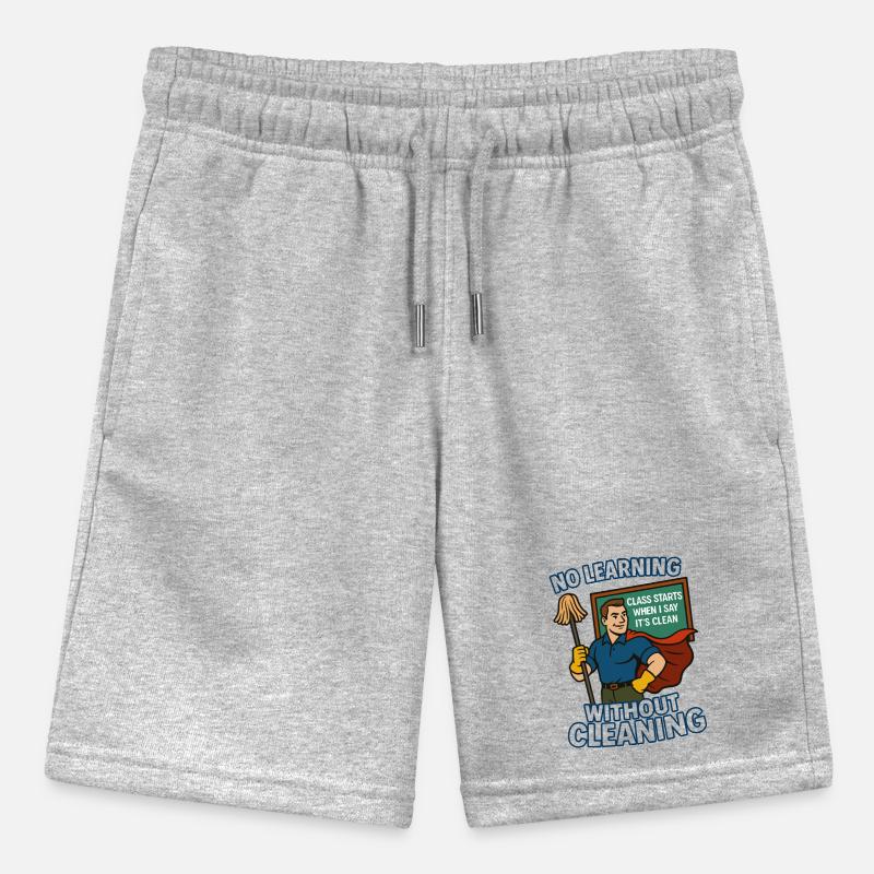 Learning without cleanliness – superhero Stanley/Stella MINI BOLTER Organic Teen Jogging Shorts