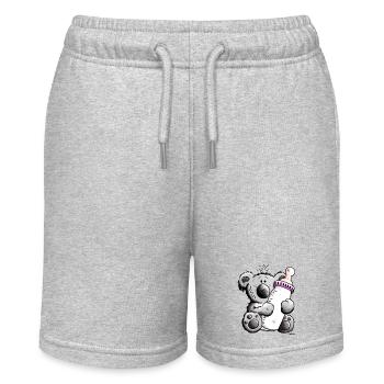 Bébé koala - Short bio MINI BOLTER Stanley/Stella Ado - gris chiné - Devant
