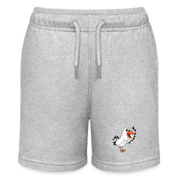 Seagull Welcome - Stanley/Stella MINI BOLTER Organic Teen Jogging Shorts - heather grey - Front