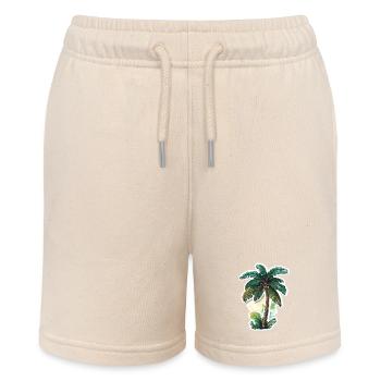 Palme - Stanley/Stella Teenager Bio-Joggingshorts MINI BOLTER - Natur - Vorne