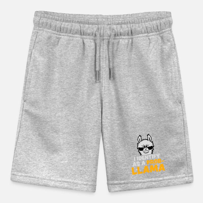 I Identify As A Probllama Cool Lama Problem Spruch Stanley/Stella Teenager Bio-Joggingshorts MINI BOLTER