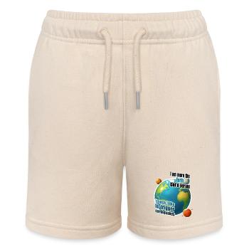 I am more the Earth kind o' person - Stanley/Stella MINI BOLTER Organic Teen Jogging Shorts - soft Ecru - Front