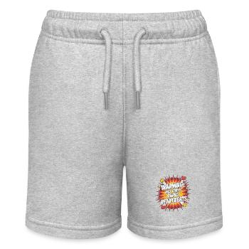 Cardiac Tech Warning May Cause Rapid Sonography - Stanley/Stella Teenager Bio-Joggingshorts MINI BOLTER - Grau meliert - Vorne
