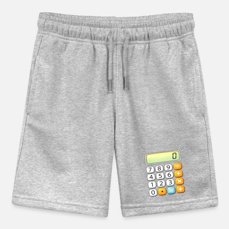 Neon Calculator Icon Tee Stanley/Stella MINI BOLTER Organic Teen Jogging Shorts