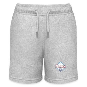 Odense Stadt Dänemark mit Wikinger Urlaub Souvenir - Stanley/Stella Teenager Bio-Joggingshorts MINI BOLTER - Grau meliert - Vorne