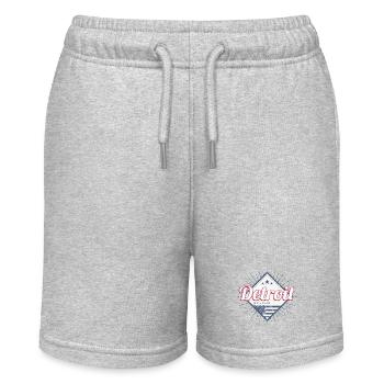 Detroit City in United States Vintage USA - Stanley/Stella MINI BOLTER Organic Teen Jogging Shorts - heather grey - Front