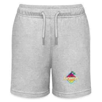 Fuerteventura Surfer Canary Islands Souvenir - Stanley/Stella MINI BOLTER Organic Teen Jogging Shorts - heather grey - Front