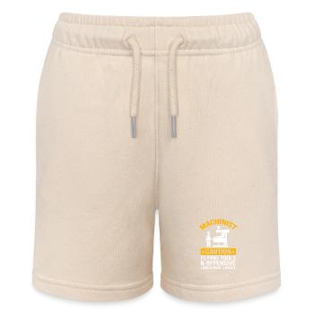 CNC Machinists Cutting Machine Operators Turners Milling Cutters - Stanley/Stella MINI BOLTER Organic Teen Jogging Shorts - soft Ecru - Front