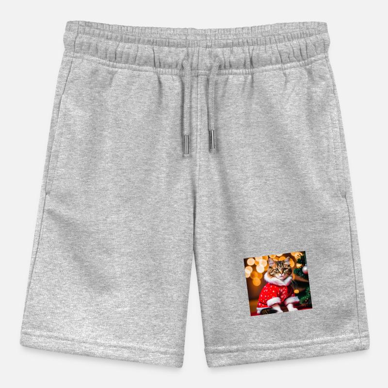 Katze im Pullover Stanley/Stella Teenager Bio-Joggingshorts MINI BOLTER
