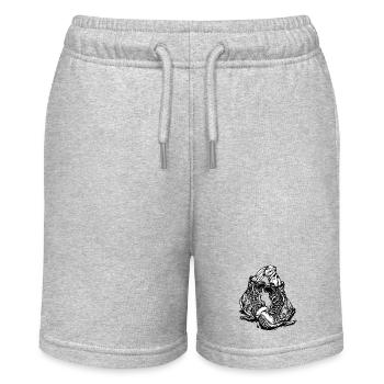 Sports Boots - Stanley/Stella MINI BOLTER Organic Teen Jogging Shorts - heather grey - Front