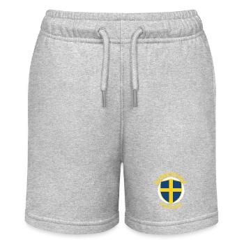 Sundsvallsköld in Schweden Sundsvall - Stanley/Stella Teenager Bio-Joggingshorts MINI BOLTER - Grau meliert - Vorne
