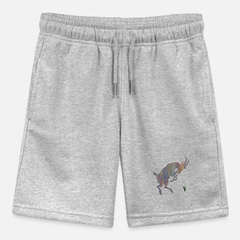 goat with snowdrop e 49 Stanley/Stella MINI BOLTER Organic Teen Jogging Shorts