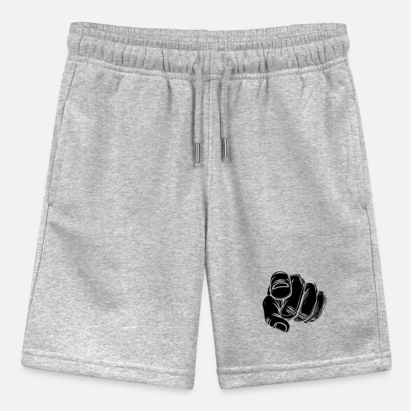 Zeigefinger mit Vector Hand Stanley/Stella Teenager Bio-Joggingshorts MINI BOLTER