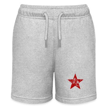 Étoile - Short bio MINI BOLTER Stanley/Stella Ado - gris chiné - Devant