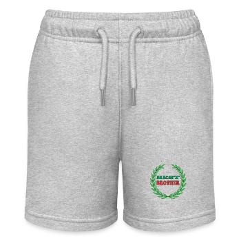 BEST BROTHER - Stanley/Stella MINI BOLTER Organic Teen Jogging Shorts - heather grey - Front