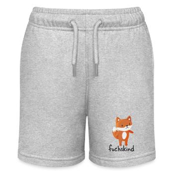 Fox Child - Stanley/Stella MINI BOLTER Organic Teen Jogging Shorts - heather grey - Front