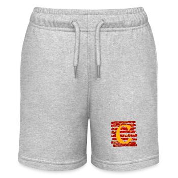 stripe e 232 c - Stanley/Stella MINI BOLTER Organic Teen Jogging Shorts - heather grey - Front
