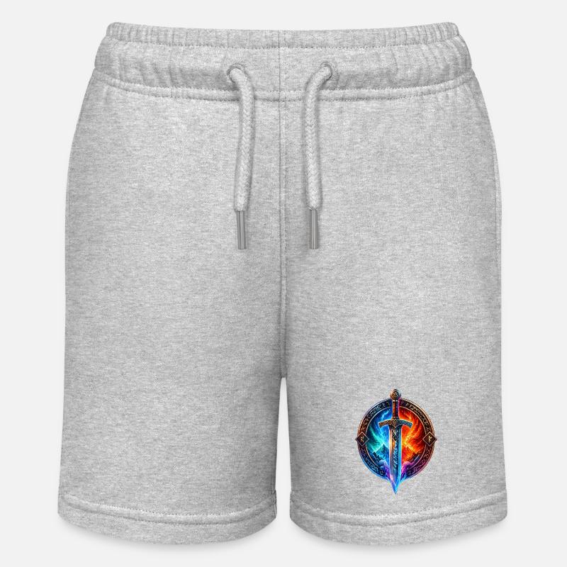 Épée du Dragon de Glace de Feu - Short bio MINI BOLTER Stanley/Stella Ado - gris chiné