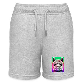 Alpaga - Short bio MINI BOLTER Stanley/Stella Ado - gris chiné - Devant