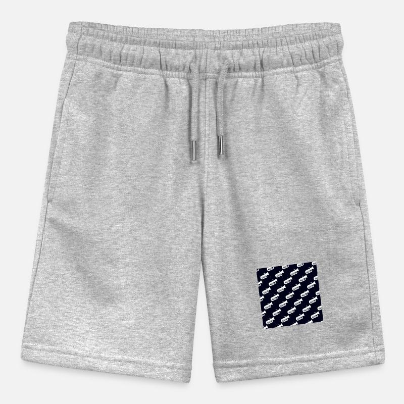 Tuba instrument pattern Stanley/Stella MINI BOLTER Organic Teen Jogging Shorts