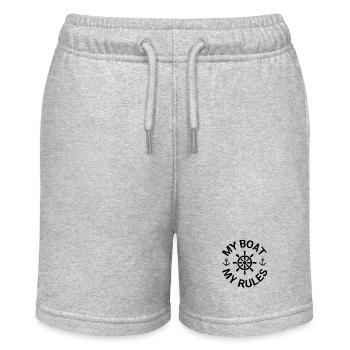 Bateau - Short bio MINI BOLTER Stanley/Stella Ado - gris chiné - Devant