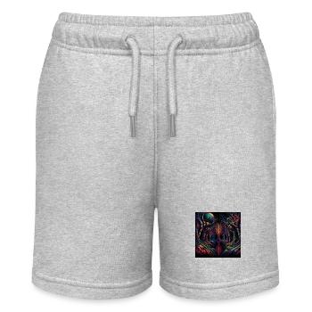 Dark Forest - Stanley/Stella MINI BOLTER Organic Teen Jogging Shorts - heather grey - Front