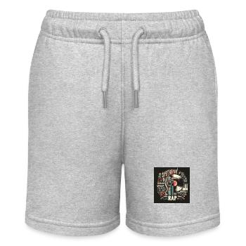 Beat Streets Symphony - Stanley/Stella Teenager Bio-Joggingshorts MINI BOLTER - Grau meliert - Vorne